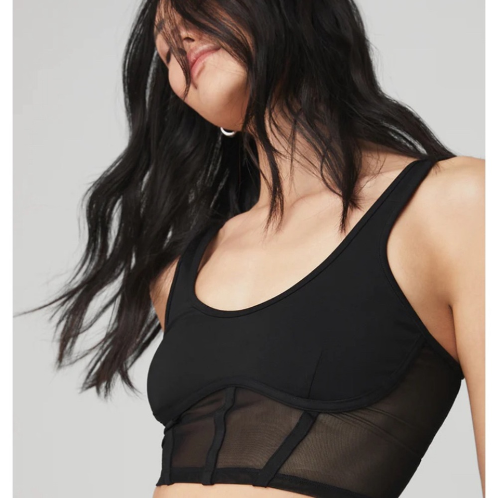 Sold! ALO YOGA CORSET SPORTS BRA TOP